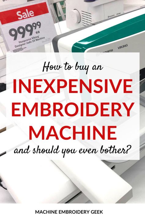 Simple Embroidery Machine, Best Embroidery Machine For Home Business, How To Create Your Own Machine Embroidery Design, Embroidery Machines For Beginners, How To Use Embroidery Machine, Machine Embroidery Business Ideas, Embroidery Machine For Beginners, How To Use An Embroidery Machine, Embroidery With Sewing Machine