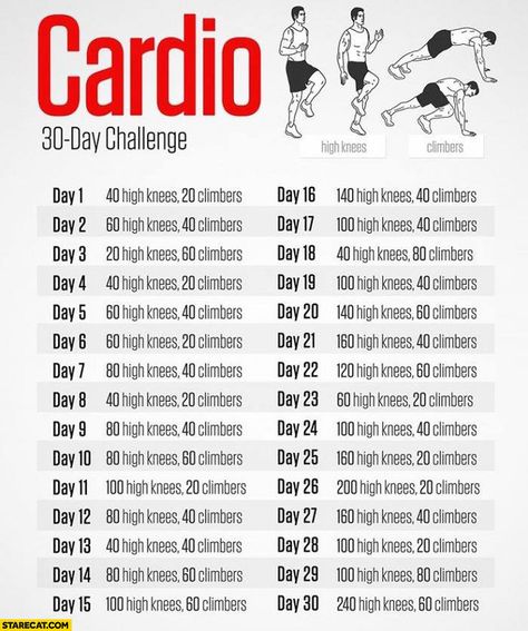 Funny lolcontent from StareCat.com - CLICK TO SEE! 30 Day Cardio Challenge, Planning Sport, Stamina Workout, Cardio Challenge, Motivație Fitness, Latihan Kardio, Endurance Workout, Trening Fitness, 30 Day Fitness