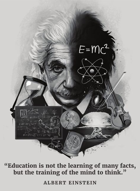 Einstein Poster, Albert Einstein Poster, महात्मा गांधी, Motivational Quotes For Kids, Heroic Fantasy, Seni 3d, Albert Einstein Quotes, Einstein Quotes, Tapeta Pro Iphone