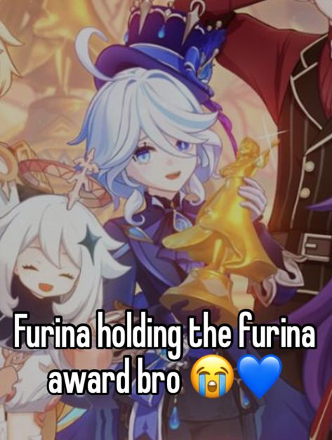 #furina - #genshinimpact Kawaii, Furina And Scaramouche, Silly Furina, New Jeans Style, Soft Icons, Roblox Memes, Relatable Post Funny, Im Going Crazy, I Have No Friends