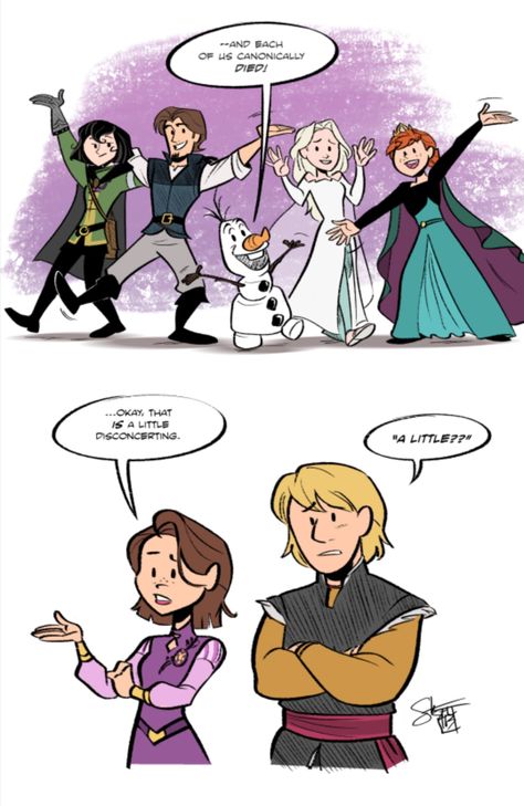 Humour, Disney Crossovers Fanart, Disney Ships Crossover, Disney Theories, Tangled The Series, Disney Au, Disney Ships, Disney Theory, Disney Crossover