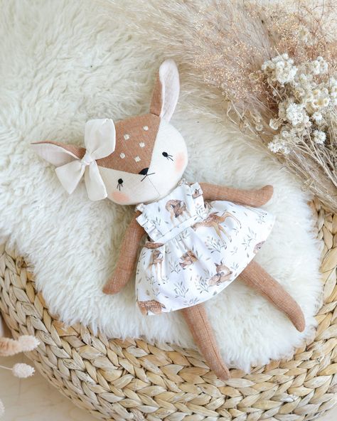 Patchwork, Fawn Doll, Doll Clothes Tutorial, Plush Flower, Deer Doll, Christmas Reindeer Decorations, Rabbit Soft Toy, Dog Doll, Pinwheel Bow