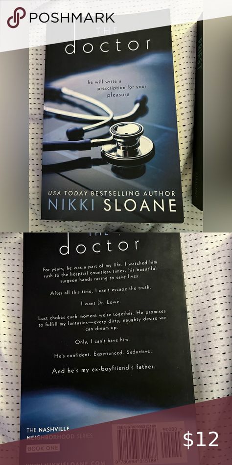 The doctor by Nikki Sloane The Doctor, The Doctor Nikki Sloane, Nikki Sloane, After All This Time, He's Beautiful, Ex Boyfriend, Save Life, Bestselling Author, Book Worms