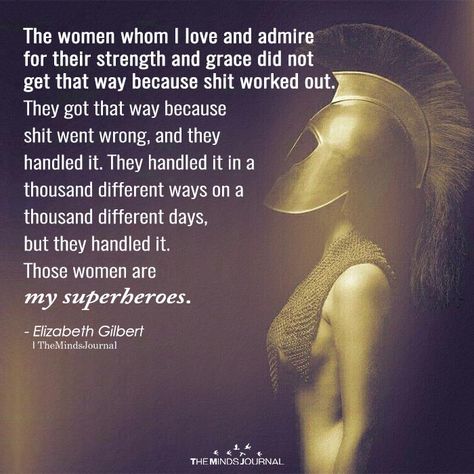 The Women Whom I Love And Admire For Their Strength - https://themindsjournal.com/the-women-whom-i-love-and-admire-for-their-strength/ Strength Quotes, Fierce Women Quotes, Strength Motivation, Kickass Women, Together Quotes, Minds Journal, Wild Women, Women Friendship, Things About Boyfriends