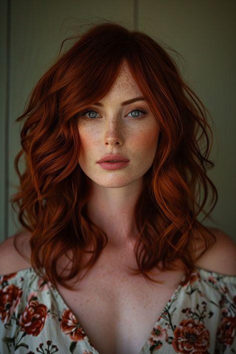 Dark Strawberry Blonde Hair, Dark Red Hair Color, Kadeřnické Trendy, Red Hair Inspo, Red Haired Beauty, Ginger Hair Color, Hot Hair Colors, Dark Red Hair, Beautiful Red Hair