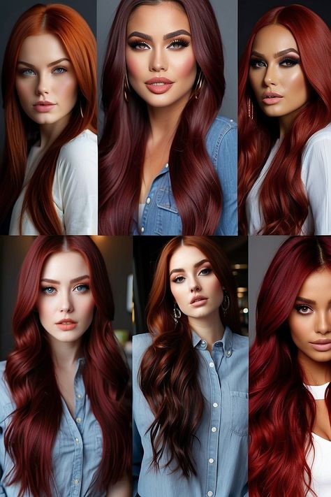 7 Top Celebrities Rocking Deep Cherry Red Hair - Latasha Page's Fashion and Beauty Inspiration Deep Cherry Red Hair, Red Hair Pale Skin, Medium Red Hair, Red Hair Trends, Cherry Red Hair, Cherry Hair, Strawberry Hair, Hair Trend, Red Strawberry