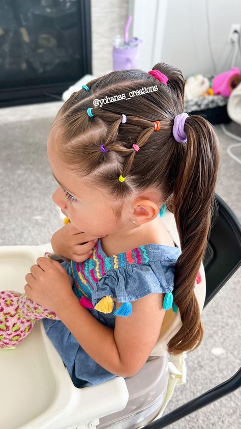 Toddler Hairstyles Girl Fine Hair, Baby Girl Hairstyles Curly, Easy Toddler Hairstyles, Cute Toddler Hairstyles, Girly Hairstyles, Easy Little Girl Hairstyles, Kids Curly Hairstyles, Lil Girl Hairstyles, Girl Hair Dos