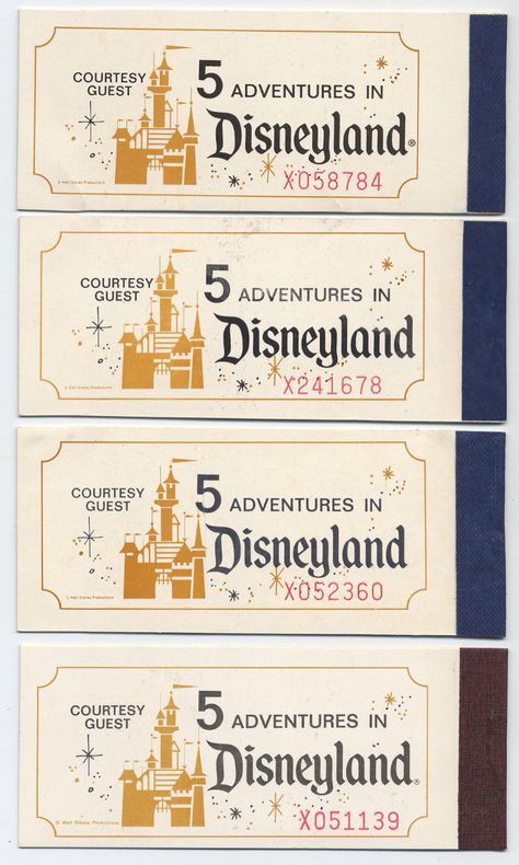 Vintage Disney Tickets, Disneyland Tickets Printable Free, Template Tiket, Disney Ticket, Ticket Cinema, Disneyland Scrapbook, Retro Disneyland, Pink Tickets, Envelope Template Printable