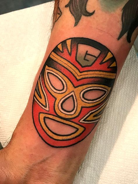 Mexico, Patchwork, Luchador Mask Tattoo, Luchador Tattoo, Stay Humble Tattoo, Ogham Tattoo, Humble Tattoo, Luchador Mask, Mask Tattoo