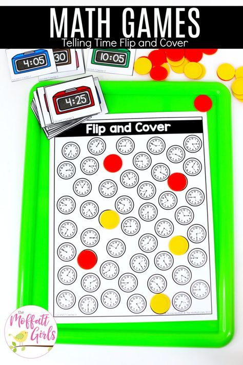 Telling Time Lesson, Telling Time Games, Summer Math Activities, School Age Activities, Math Blocks, Teaching Second Grade, Summer Math, Teaching Time, Dress Illustration