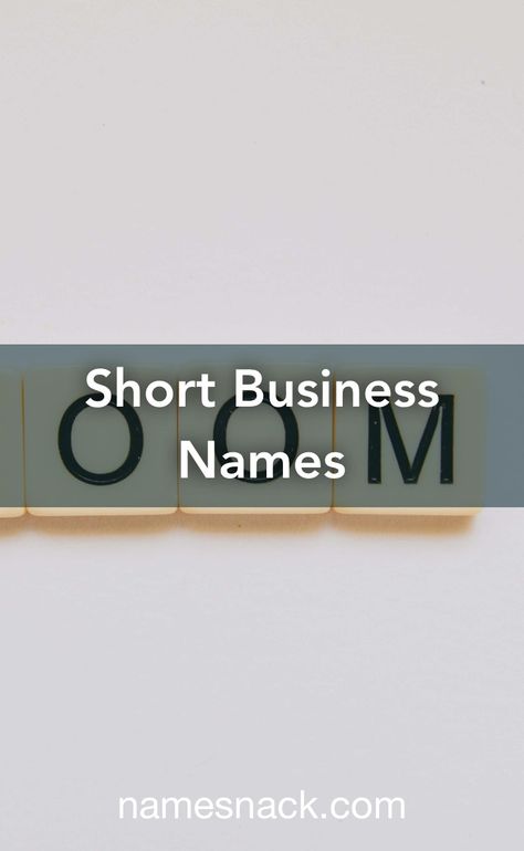 20 short business names for a range of industries. One Word Business Name Ideas, Short Names Unique, Decor Business Names Ideas, Buissnes Name Ideas, Good Business Names, Business Names Ideas Unique, Unique Brand Names, Catchy Business Names, Cute Business Names