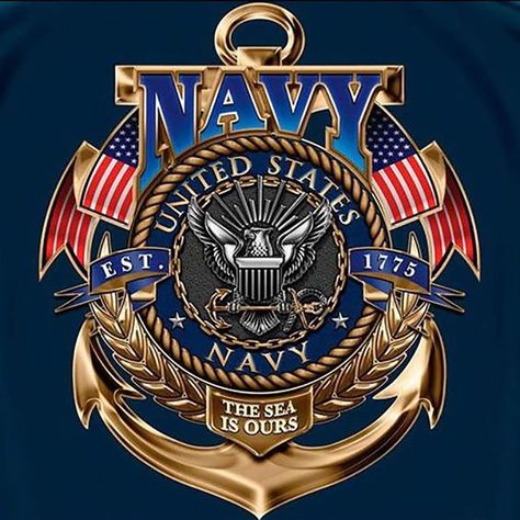 United States Navy Logo, Us Navy Wallpaper, Us Navy Logo, Navy Tattoos, Navy Seabees, Navy Emblem, Navy Families, Navy Flag, Navy Day