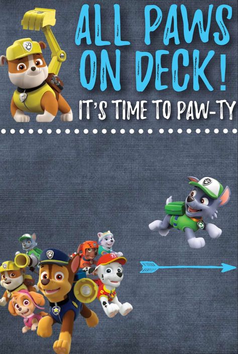 Paw Patrol Birthday Invitations Free, Paw Patrol Invitations Printables, Paw Patrol Invitation Template, Free Printable Paw Patrol, Printable Paw Patrol, Paw Patrol Party Invitations, Paw Patrol Invitation, Frozen Birthday Party Invites, Paw Patrol Printables