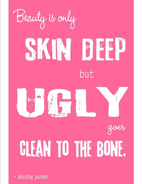 Southern - skin deep  neighbor lady would say this and  "They must've been hit with the ugly stick" Southern Quotes, Bukowski, Humour, Ending Friendship Quotes, Southern Talk, Southern Girl Quotes, Southern Mama, Southern Slang, Tumbler Quotes