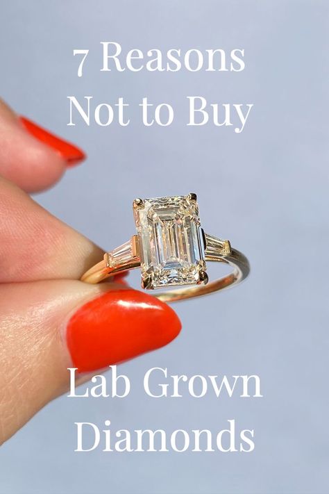 Lab created diamonds are top of mind for every engagement ring searcher right now. But is the lower price tag worth it? Get our insider tips before you buy. 1 Crt Diamond Ring, Classy Diamond Ring, Timless Engagement Ring, Diamond Rings Modern, Modern Diamond Engagement Rings, Engagement Rings Lab Created Diamond, Upgrade Diamond Ring, Diamond Unique Rings, 2 Carat Lab Created Diamond