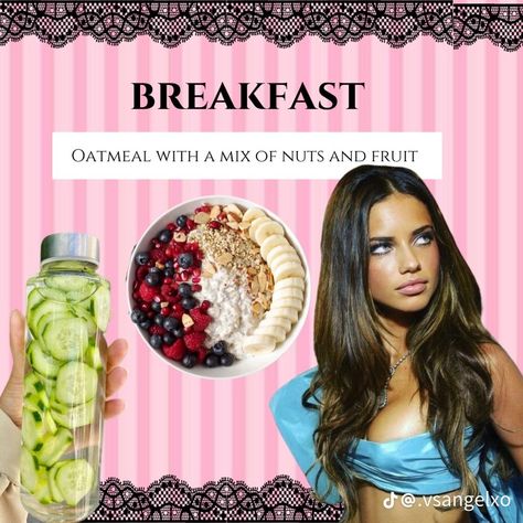 Vs Model Meals, Vs Model Breakfast, Victoria Secret Angel Diet, Vs Model Diet, Victorias Secret Diet, Victoria Secret Diet Meal Plan, Supermodel Diet, Angel Workout, Victoria Secret Diet