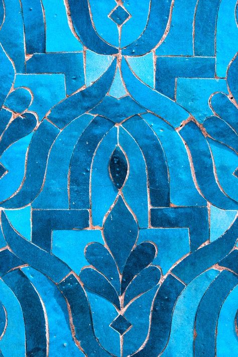 This is a great picture to own. Quality image that will bring some style and color to your space limited edition Moroccan Blue tile original photograph by Lika Ramati TITLE ~ Moroccan Blue Tile SIZES ~40 by 24 inches 60 by 90 cm PRINT DETAILS Fine art gallery quality photograph printed on Tile Photography, Patterns Background, Blue Tile, Soyut Sanat Tabloları, Moroccan Tiles, Blue Texture, Moroccan Tile, Blue Tiles, Blue Art