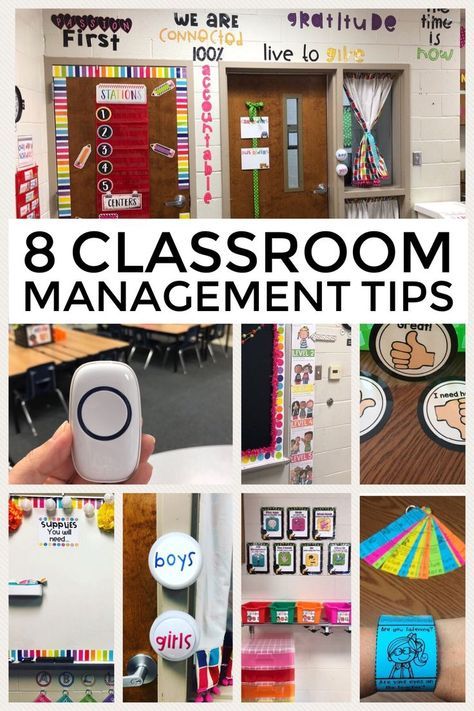 Classroom management and thinking through how my classroom will run is more important than the decorations and arrangement! Do you agree? My classroom has several different strategies set up; and as needed, I will adjust accordingly as my students arrive and I learn their needs. Today, I have 8 Classroom Management Tips for you to … Classroom Management Elementary, Teaching Classroom Management, Classroom Hacks, Elementary Classroom Decor, Classroom Behavior Management, Classroom Management Tips, Classroom Management Strategies, Classroom Organisation, 4th Grade Classroom