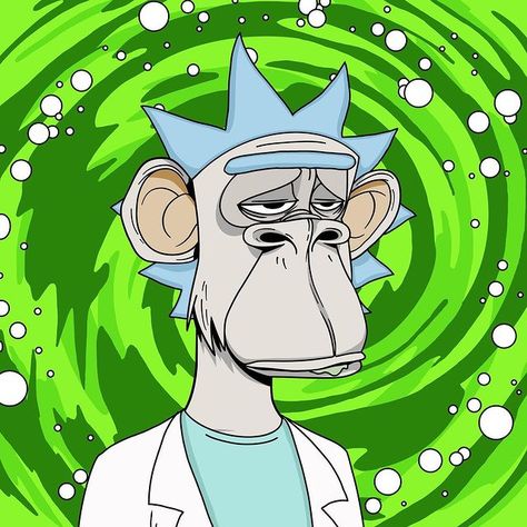 Monkey Nft, Ricky And Morty, Bored Ape, Monkey Art, Cartoon Wallpaper Hd, Nft Marketplace, Halloween Illustration, Cool Wallpapers Cartoon, Cartoons Series