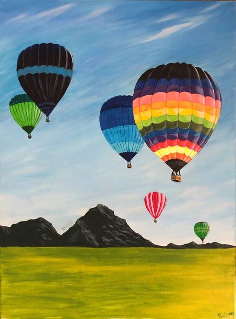 Original Art Acrylic Painting, measuring: 45.72W x 60.96H x 1.27D cm, by: Ritina Ansurkar (United States). Styles: Fine Art, Photorealism. Subject: Places. Keywords: Isthanbul, Turkey Baloons, Multicolored Hot Air Baloons, Baloon Ride, Hot Air Baloons. This Acrylic Painting is one of a kind and once sold will no longer be available to purchase. Buy art at Saatchi Art. Hot Air Balloon Canvas Painting, Air Baloons Paintings, Hot Air Balloons Painting, Easy Hot Air Balloon Painting, Hot Air Balloon Rock Painting, Hot Air Balloon Acrylic Painting, Hotairballoon Painting, Hot Air Balloon Painting Acrylic, Hot Air Balloon Painting