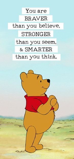 Disney Movie Trivia, Dunia Disney, Inspirational Quotes Disney, Disney Quotes Funny, Inspirerende Ord, A A Milne, 디즈니 캐릭터, Winnie The Pooh Quotes, Pooh Quotes