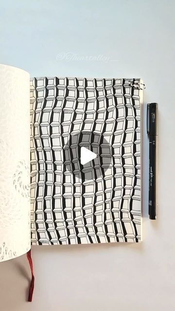 Abstract Pen Drawings, Easy Abstract Drawings, Simple Zentangle Patterns, Easy Abstract Drawing, Highlighter Drawings, Pattern Zentangle, Fineliner Art, Abstract Sketches, India Pattern
