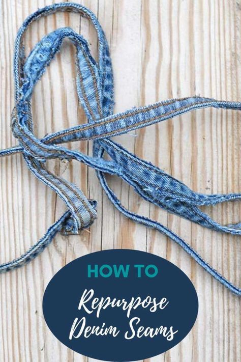 Patchwork, Crafts With Old Jeans, What To Do With Old Jeans, Återvinna Jeans, Artisanats Denim, Diy Old Jeans, Denim Scraps, Denim Crafts Diy, Diy Denim Jacket