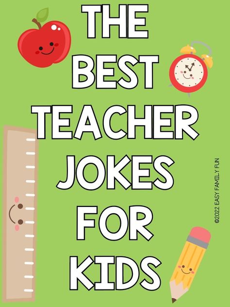 75 Hysterical Teacher Jokes for Kids Jokes For School Students, Jokes For First Graders, Teacher Jokes Elementary, Teacher Jokes Hilarious Funny, School Appropriate Jokes, Jokes For Teachers, Jokes For Students, School Jokes For Kids, Teacher Humor Elementary