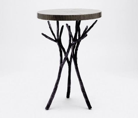 Accent Furniture | Product Categories | Made Goods Trade Sign, Black Side Table, Bramble, Black Side, Black Iron, Beautiful Table, Made Goods, Accent Furniture, Living Room Chairs