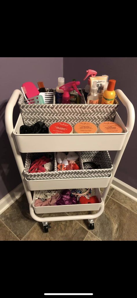 Organisation, Hair Organization Storage, Hair Organization, Black Hair Products, 4c Natural Hair Care, Hair Product Storage, Hair Product Organization, American Girl Doll Hairstyles, Drugstore Hair Products