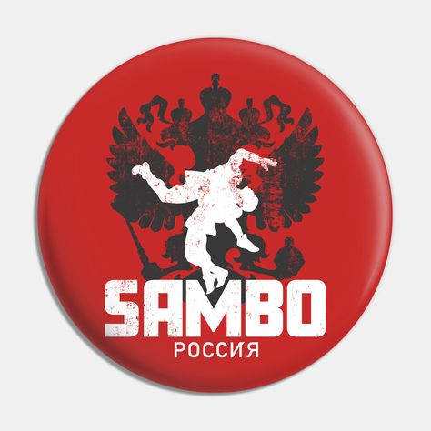 Sambo Russia Logo -- Choose from our vast selection of pins to match with your desired size to make the perfect custom pin. Pick your favorite: Movies, TV Shows, Art, and so much more! Available in small and large. Perfect to wear or to decorate your bag or backpack with. Jiu Jitsu, Dog Wallpaper Iphone, Strong Style, Sambo, Dog Wallpaper, Mixed Martial Arts, Custom Pins, Button Design, Pro Wrestling