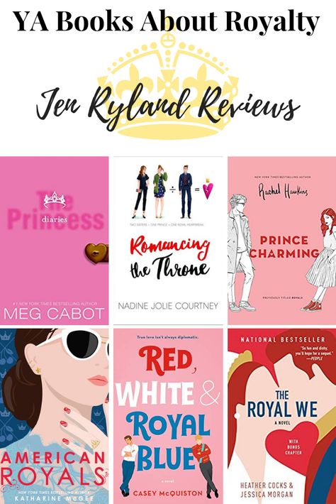 Are you crazy about books with a royal romance? These YA contemporary books feature a main character who has a surprising (and romantic) brush with royalty. Ya Romance Books, Journal Bookshelf, Best Romantic Books, Ya Books Romance, Ya Romance, Royal Romance, Books Romance, Contemporary Romance Books, Contemporary Books