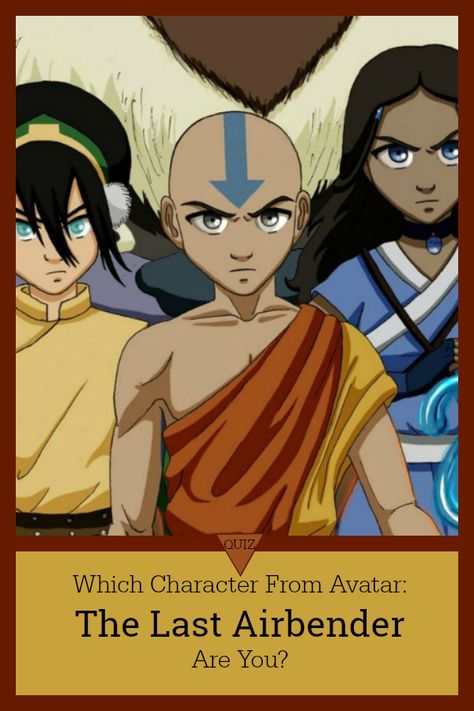 "Avatar: The Last Airbender" was the first of an amazing series on benders of the four elements. The show made us fall in love with and hate some of the characters. Which of them would you be if you were in the cartoon? Avatar Characters The Last Airbender, Avatar The Last Airbender Animals, Color Personality Quiz, The Last Airbender Characters, Western Anime, Cute Drawlings, Avatar The Way Of Water, The Four Elements, Avatar Cartoon