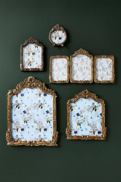 Victoria Frame | Anthropologie Elegant Frame, 로고 디자인, Candle Gift, Decoration Design, Home Interior, The Wall, Color Coding, Cleaning Wipes, Home Design