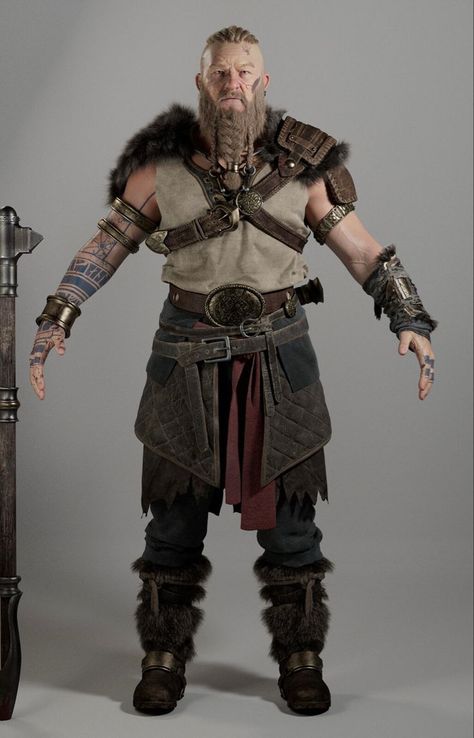 Viking Man Costume, Viking Outfits Men, Viking Diy Costume, Viking Costume Diy Mens, Viking Cosplay Men, Viking Outfit Male, Viking Clothing Male, Barbarian Clothes, Dnd Viking