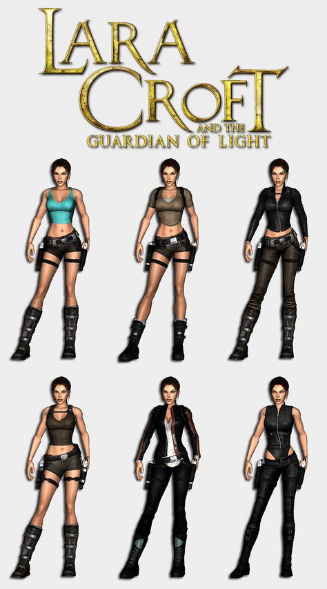 LC GoL - Lara's outfits Lara Croft Fantasia, Tomb Raider Outfits, Lara Croft Outfit, Scream Halloween Costume, Karneval Outfit, Divergent Outfits, Tomb Raider Costume, Tomb Raider 2, Lara Croft Costume
