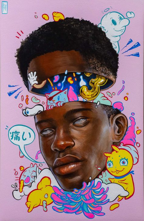 Posters Conception Graphique, Art Du Croquis, Art Du Collage, Urbane Kunst, L'art Du Portrait, Art Mignon, Afrocentric Art, 캐릭터 드로잉, Arte Inspo