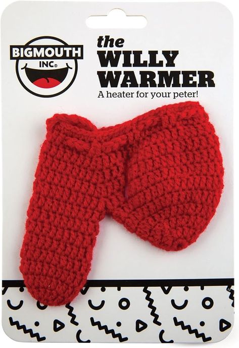 Amazon.com: BigMouth Inc. The Willy Warmer, Funny Gag Gift for Men : Home & Kitchen White Elephant Gifts Exchange, Stocking Stuffers For Men, Funny Gifts For Men, Christmas Sweater Party, Gag Gifts Funny, Ugly Christmas Sweater Party, Artist Gifts, White Elephant Gifts, Gag Gifts