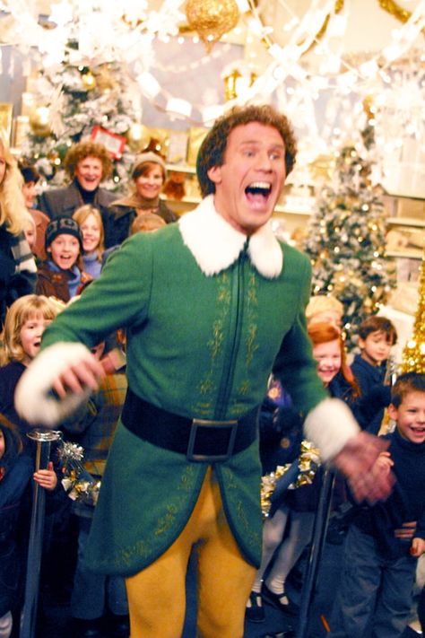 Christmas, Christmas Movie Aesthetic, Movie Aesthetic, Christmas Movie, The Elf, Christmas Movies, Elf, Dancing, Green