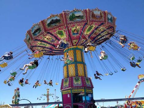 8 of America's Top State Fairs - Samantha Brown's Places to Love American Festivals, Ventura County, State Fair, California State, Instagram Captions, East Coast, Jigsaw Puzzle, Trip Planning, Jigsaw Puzzles