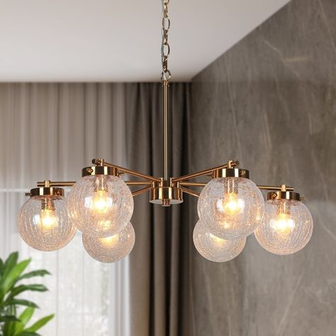 Gold Chandelier Modern, Breakfast Nook Chandelier Modern, Low Ceiling Chandelier Living Room, Transitional Lighting Fixtures Kitchen, Simple Dining Room Light Fixtures, Boho Dining Room Light Fixtures, Gold Dining Room Light Fixture, Dining Chandelier Ideas, Lighting Over Kitchen Table