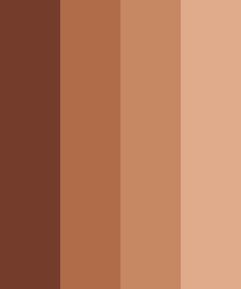 Brown Skin Color Palette Brown Skin Color Palette, Skin Colour Clothes, Light Brown Skin Tone, Bronze Color Palette, Golden Brown Skin, Skin Palette, Black Skin Tones, Light Brown Skin, Brown Skin Tone