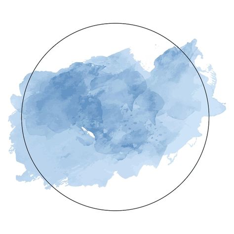 Vector circle border watercolour banner | Premium Vector #Freepik #vector #white-circle #ink-circle #paint-circle #circle-brush Painting Icons Aesthetic, Circle Frame Aesthetic, Border Design Circle, Crochet Logo Design Ideas, Star Circle Logo, Boarder Designs Aesthetic, Canva Scrapbook, Circle Aesthetic, Border Circle