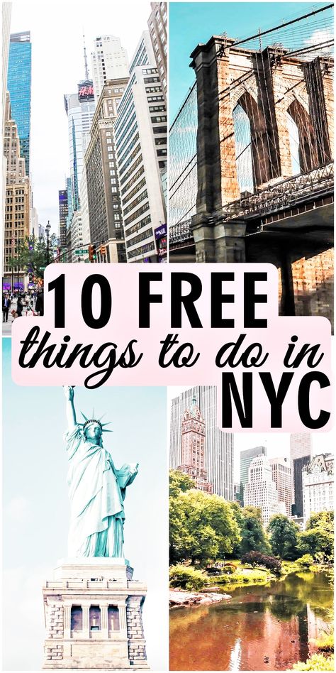 What To Do In Manhattan In New York, Manhattan Nyc Things To Do, New York In Two Days, New York City In One Day, Nyc Visit Bucket Lists, Ny On A Budget, Day Trip To New York City, A Day In New York City, New York Sites To See