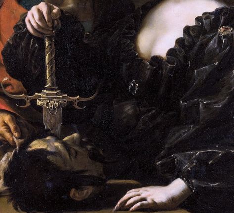 Judith with the Head of Holofernes (ca.1633-37, detail) Francesco Cairo Head Of Holofernes, Istoria Modei, Baba Jaga, Yennefer Of Vengerberg, Rennaissance Art, Arte Fantasy, Ethereal Art, Arte Horror, Classical Art