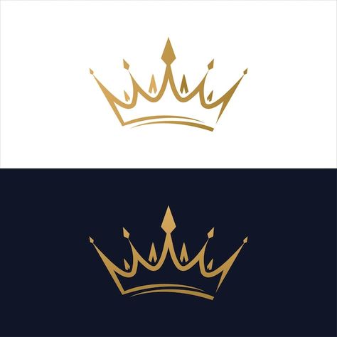 Concept Logo Design, Crown Aesthetic, Concept Logo, 3d Font, Logo Psd, Crown Logo, House Vector, Technology Icon, Poster Invitation