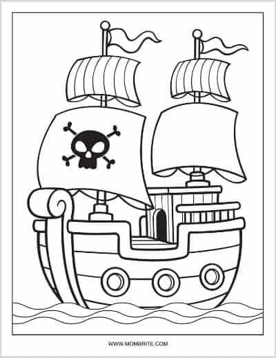 Printable Pirate Map Free, Pirate Ship Coloring Page Free Printable, Preschool Pirate Theme Free Printables, Pirate Ship Craft Preschool, Pirate Crafts Preschool Treasure Maps Free Printable, Pirate Colouring Free Printable, Pirate Colouring Pages, Pirate Preschool Activities Free Printables, Pirate Preschool Art