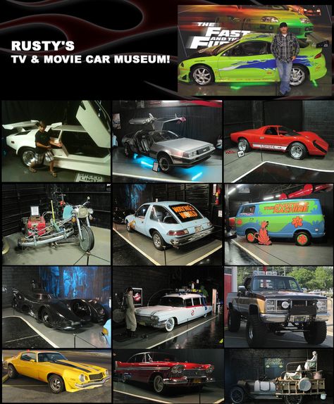 cool car museum - between nashville and memphis Famous Movie Cars, Famous Vehicles, Jackson Tennessee, Car Jokes, Tv Cars, Movie Cars, Image Swag, Car Museum, Famous Movies