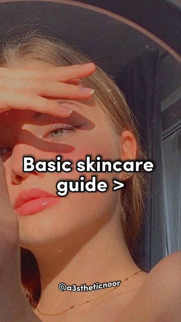 Beginner Skin Care Routine, Skin Care Routine For Teens, Basic Skincare, Skincare Guide, Face Skin Care Routine, Oily Skin Care Routine, Natural Skin Care Remedies, Natural Face Skin Care, Serious Skin Care