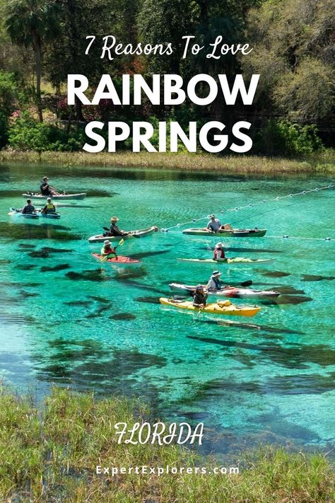 Rainbow Springs Florida, Dunnellon Florida, Rainbow Springs State Park, Rainbow River, Florida Parks, Rainbow Springs, Summer Vacation Destinations, Florida State Parks, Florida Springs